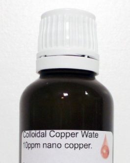 Colloidal Copper Water 10 ppm nano copper 30 ML
