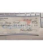 personal check scan. can customize name in pay to