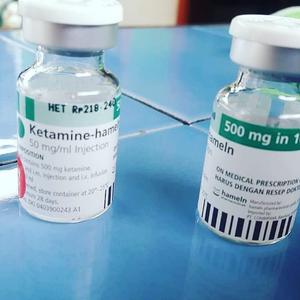 ketamine solution 500mg/ml per vial $55