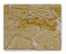 3 grams - Strawberry Cough BHO Shatter