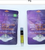 100x 1G HTFSE Infused Distillate Cartridge
