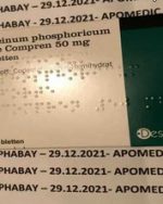 1 Blister Codein 50mg Codeinium