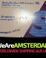 10x ritalin 10mg methylphenidate eu usa ww aus