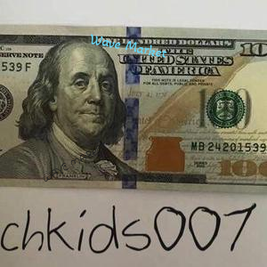 100 x $100 quality counterfeit usd bills