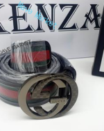 gucci logo buckle with gucci coloured belt + box