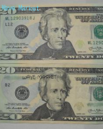 10 counterfeit $20 dollar bills - passes pen test
