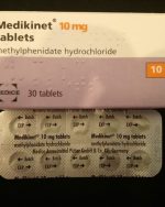 12 x 10 mg Ritalin