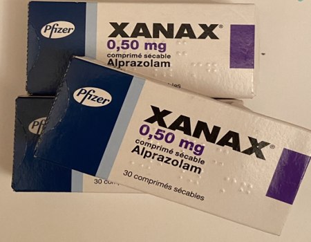 Pharmacy sourced 30 pills Xanax Pfizer 0.50 mg