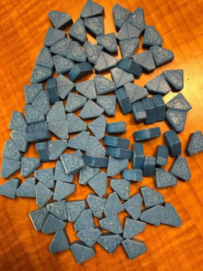 Ecstasy Blue Punisher 280MG 200X