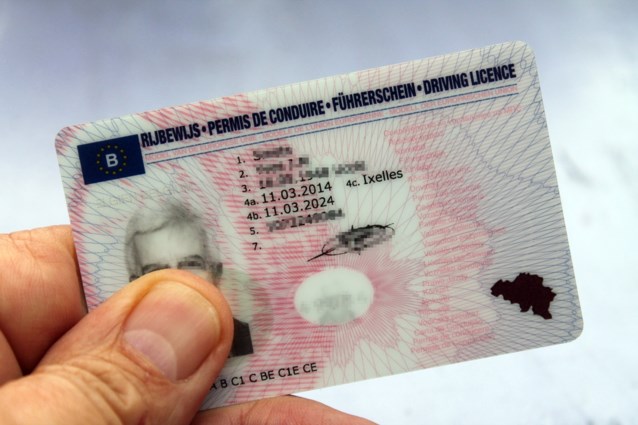 Belgium driving license with selfie (Clone)