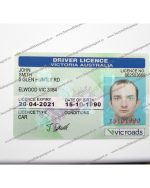 Australian driving license with selfie (Clone)