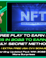 5 FREE PLAY TO EARN NFT GAMES IN 2025 TO EARN $107 DAILY- SECRET METHOD + 1 USA CC EXTRA FREE + Mega