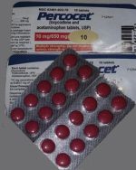 Percocet 10 mg 325 mg, 7.5 mg 325 mg, 5 mg 325 mg - Norco 10 mg 325 mg, 7.5 mg 325 mg