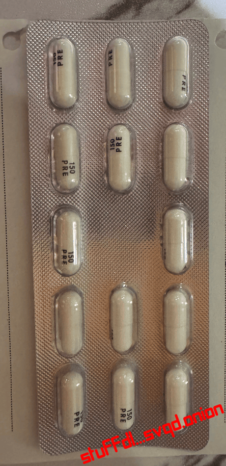 Pregabalin (Lyrica) 150mg x 14 pills pack