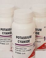 KCN Cyanide 20mg 100 pills