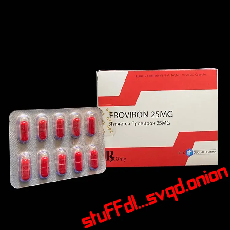 GLOBAL PHARMA – PROVIRON 25MG - 90 CAPSULES