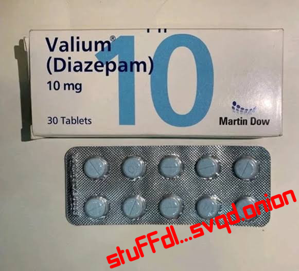 Valium 10mg (Diazepam) – 30 pills