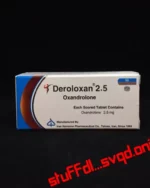 IRAN HORMONE – ANAVAR 2.5MG - 50 TABLETS
