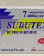 7 pills of Subutex 8mg