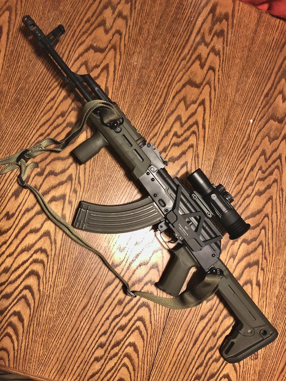 AK-47 with advanced features and quality