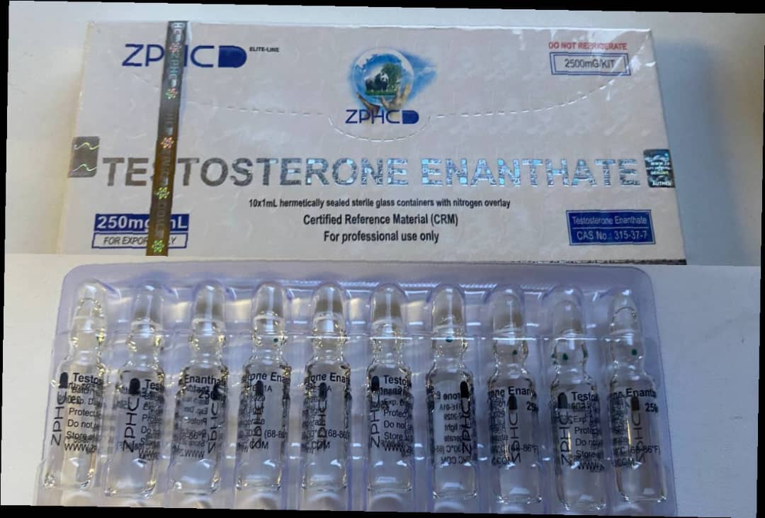 Testosterone Enanthate 5ml vial of 200mg/ml injection - 5 vials