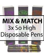 So High Extracts – Disposable Vape Pen Mix and Match : 3