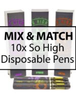 So High Extracts – Disposable Vape Pen Mix and Match : 10
