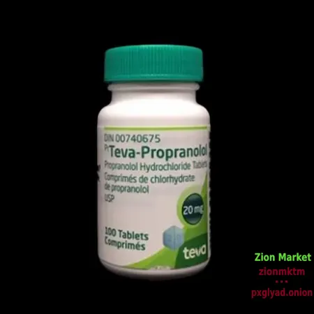 TEVA – PROPRANOLOL 20MG - 100 TABLETS