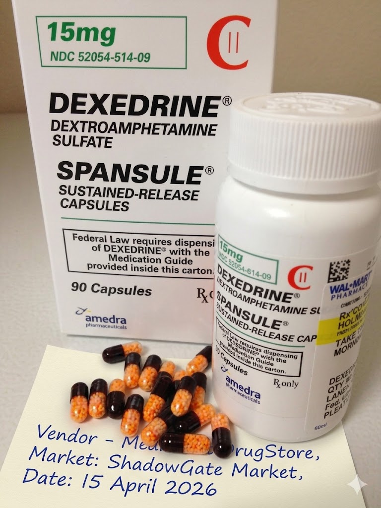 Buy Dexedrine 15Mg 90 Capsules
